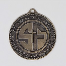 3.25 inch Custom Cast Medallion